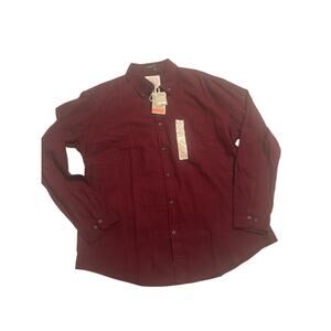 St. John’s Bay Maroon Flannel